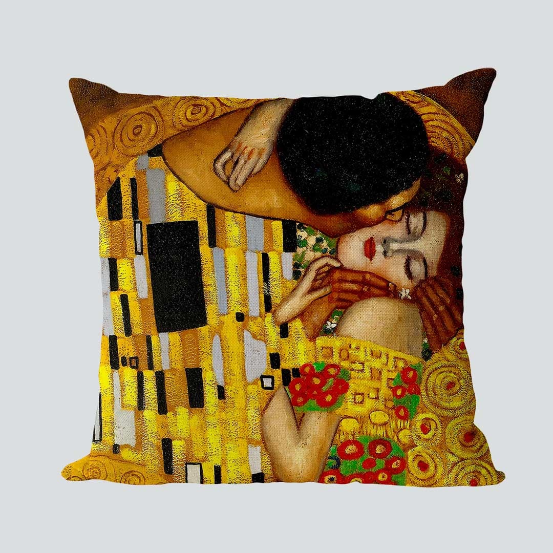 Gustav Klimt Inspired Cushion Covers Feajoy