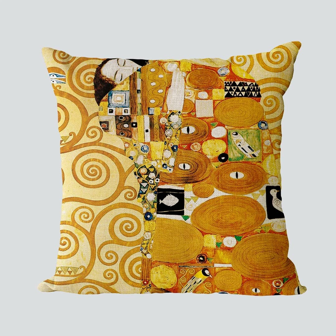 Gustav Klimt Inspired Cushion Covers Feajoy