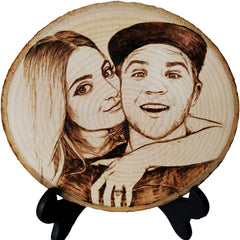 Personized Photo On Wood - Handmade Feajoy