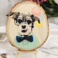 Custom Hand Painted Pet Portrait dylinoshop