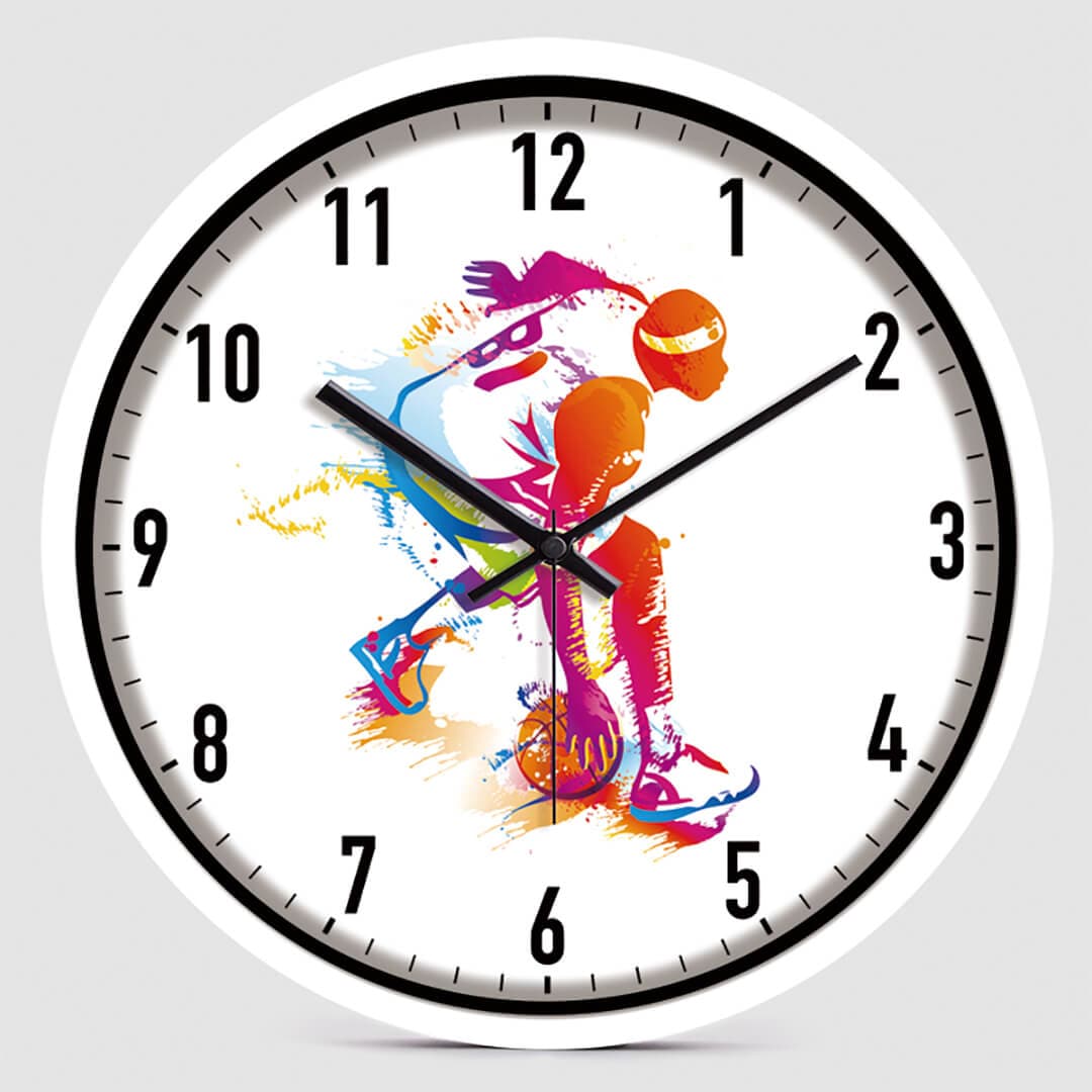 Creative Basketball Wall Clock dylinoshop