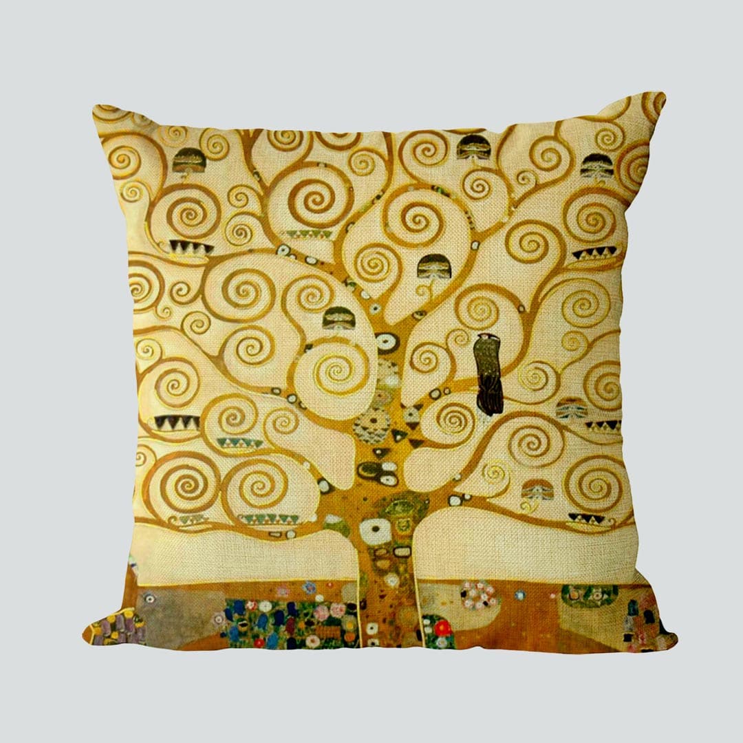 Gustav Klimt Inspired Cushion Covers Feajoy