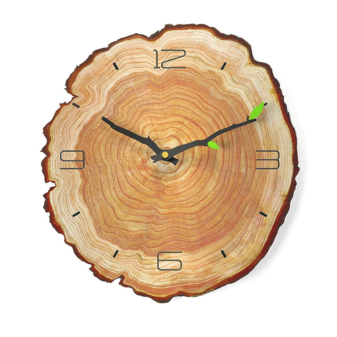 12'' Annual Ring Wall Clock dylinoshop