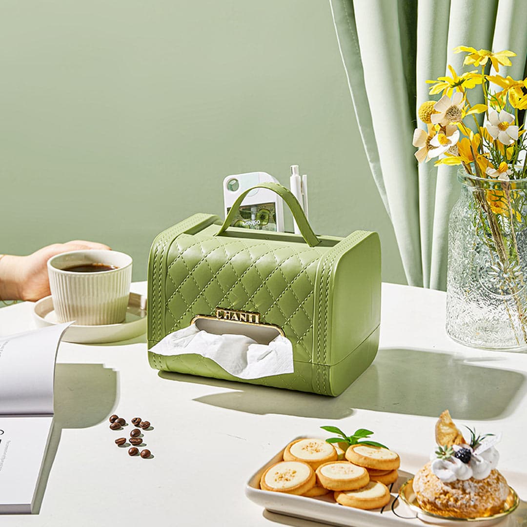 Handbag-Shaped Tissue Box Feajoy