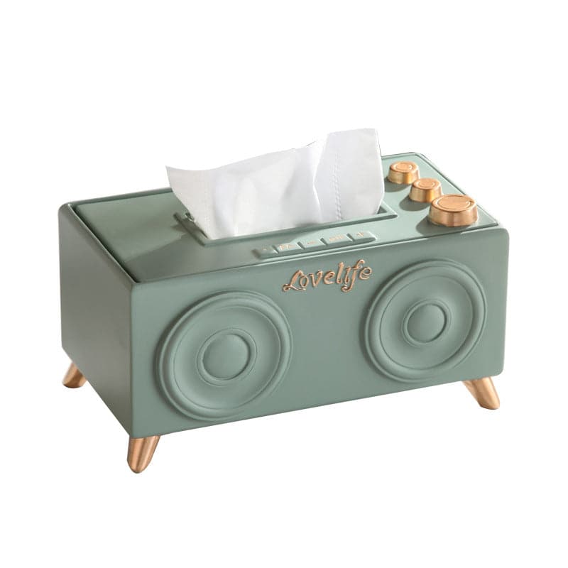 Retro Music Audio Tissue Box feajoy