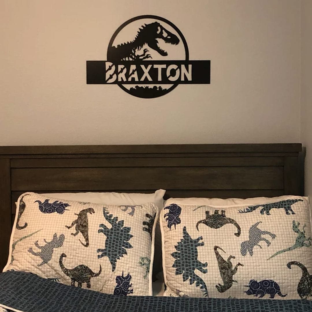 Customized Dinosaur Wall Decor dylinoshop