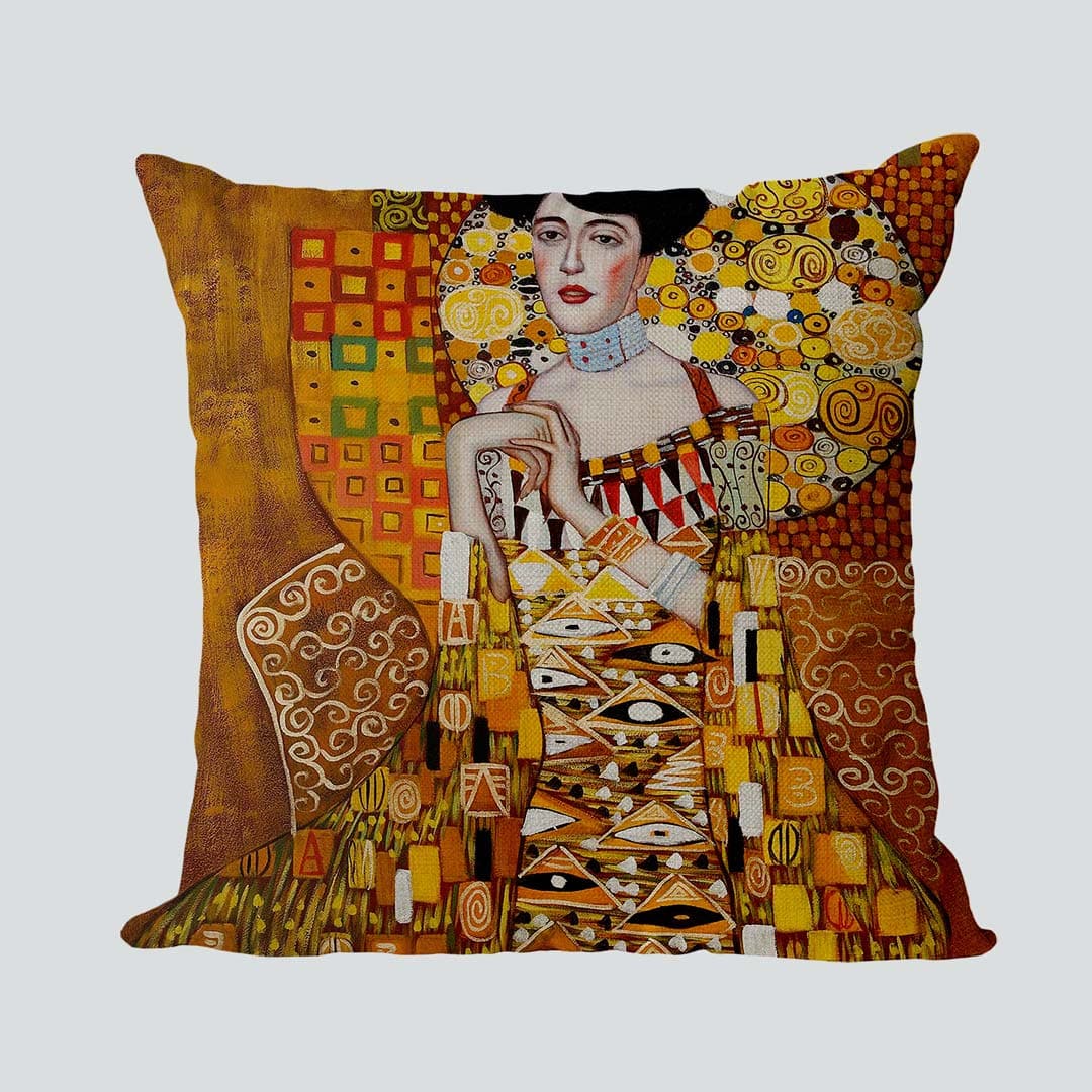 Gustav Klimt Inspired Cushion Covers Feajoy