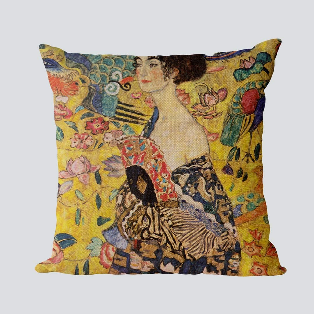 Gustav Klimt Inspired Cushion Covers Feajoy