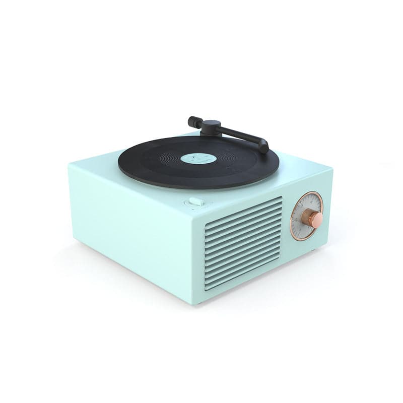 Vinyl Record Player Bluetooth Speaker feajoy