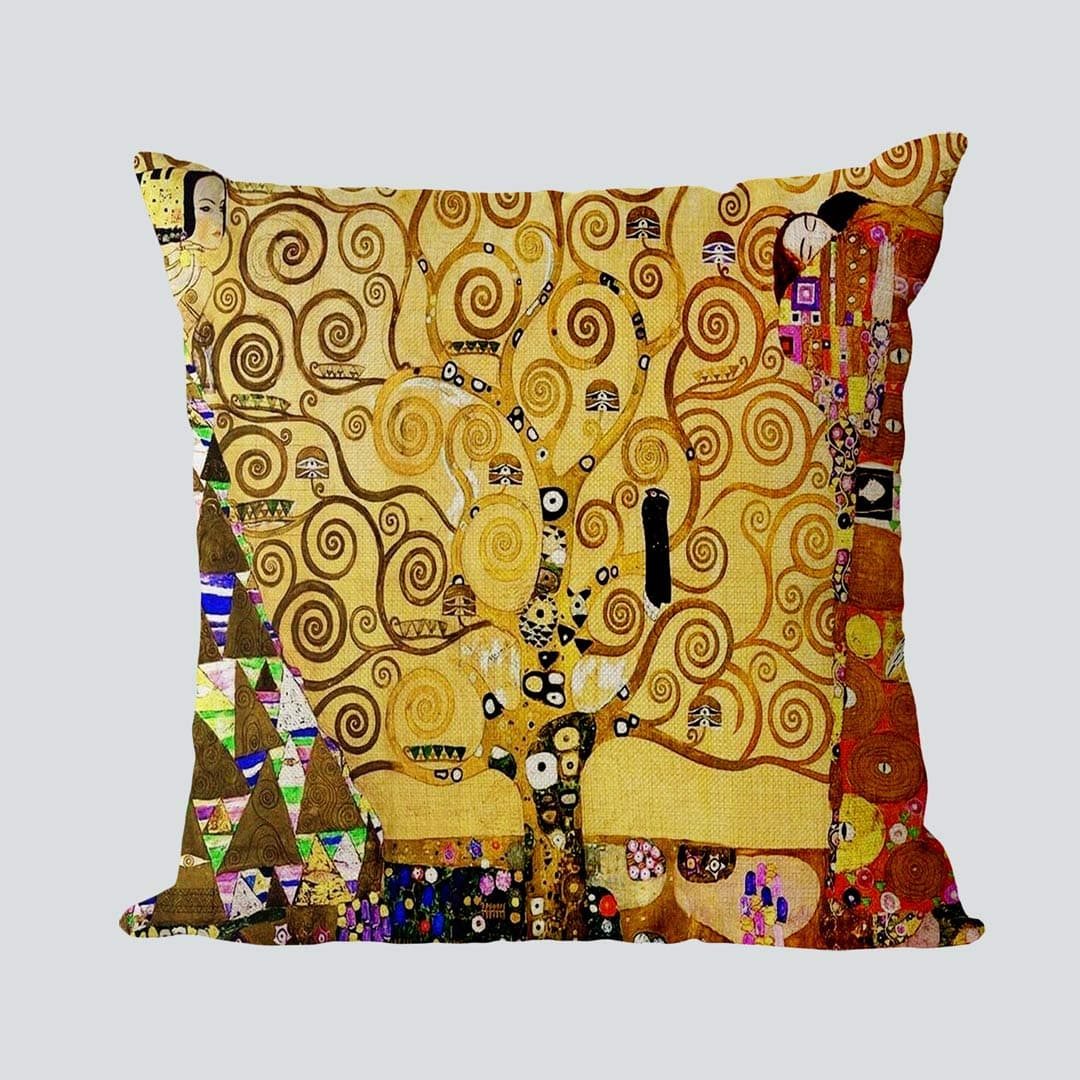 Gustav Klimt Inspired Cushion Covers Feajoy