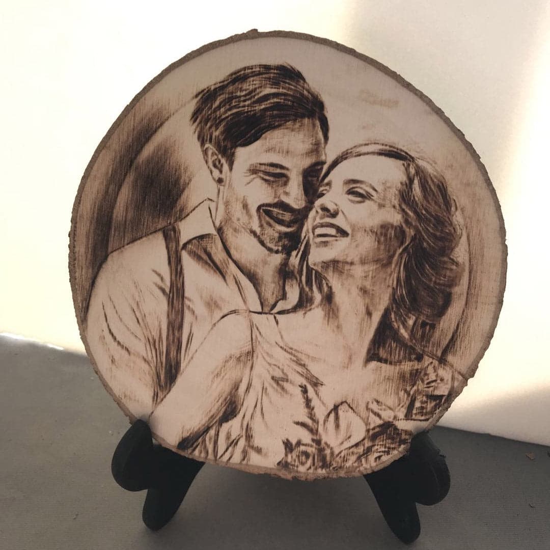 Personized Photo On Wood - Handmade Feajoy