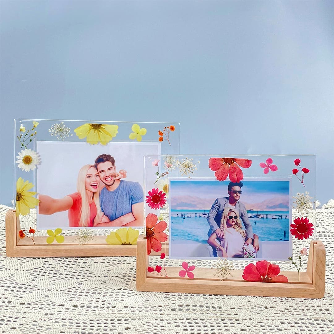 Pressed Flower Photo Frame Feajoy