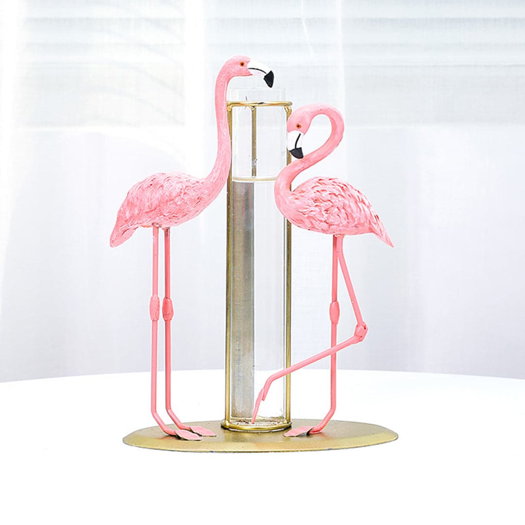 Flamingo Hydroponic Vase feajoy