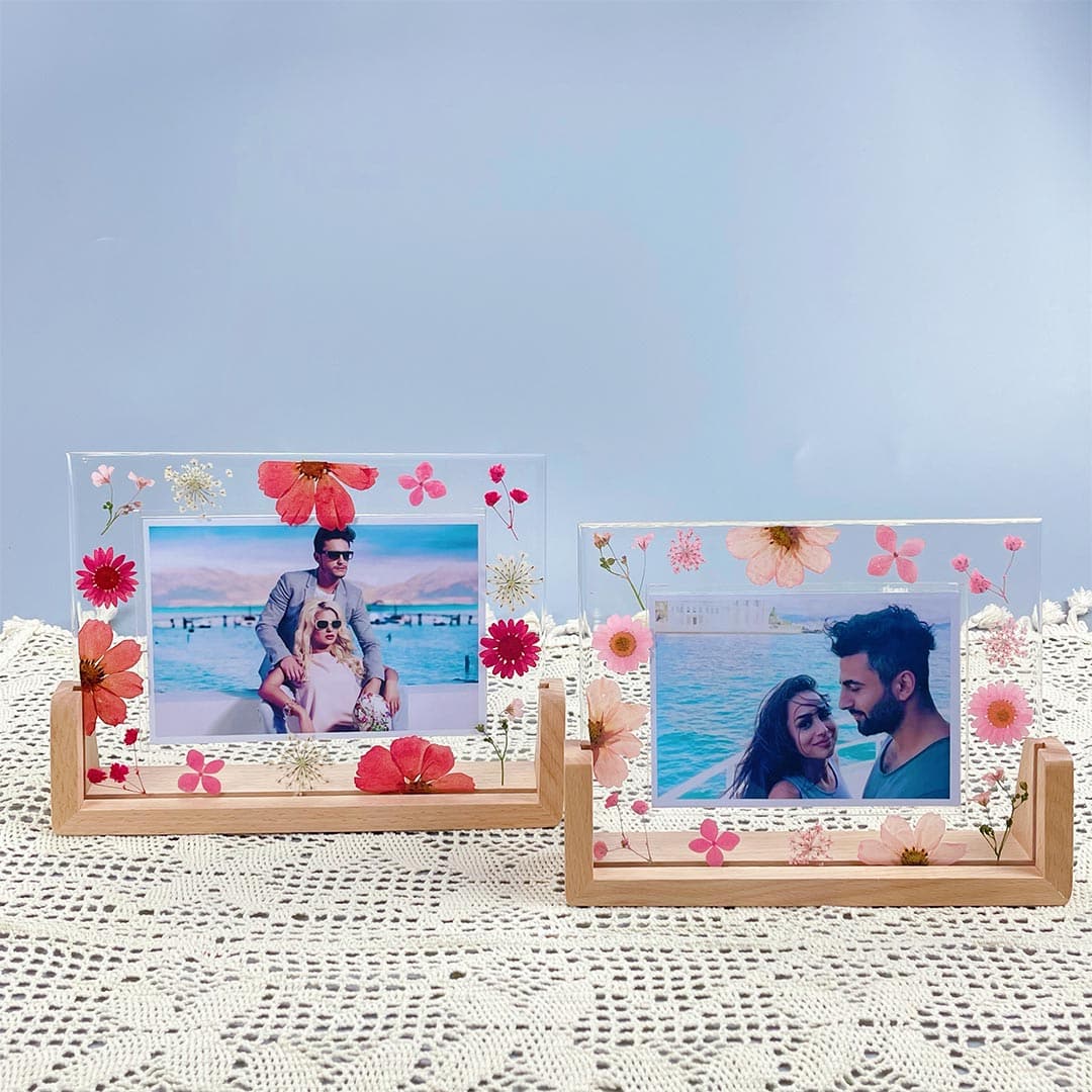 Pressed Flower Photo Frame Feajoy