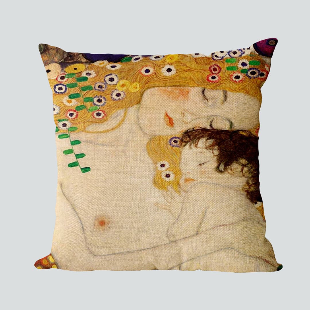 Gustav Klimt Inspired Cushion Covers Feajoy