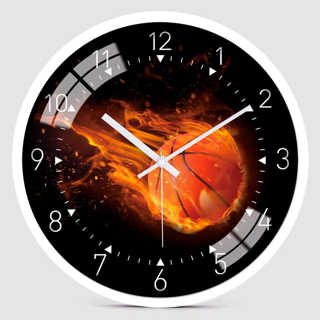 Creative Basketball Wall Clock dylinoshop