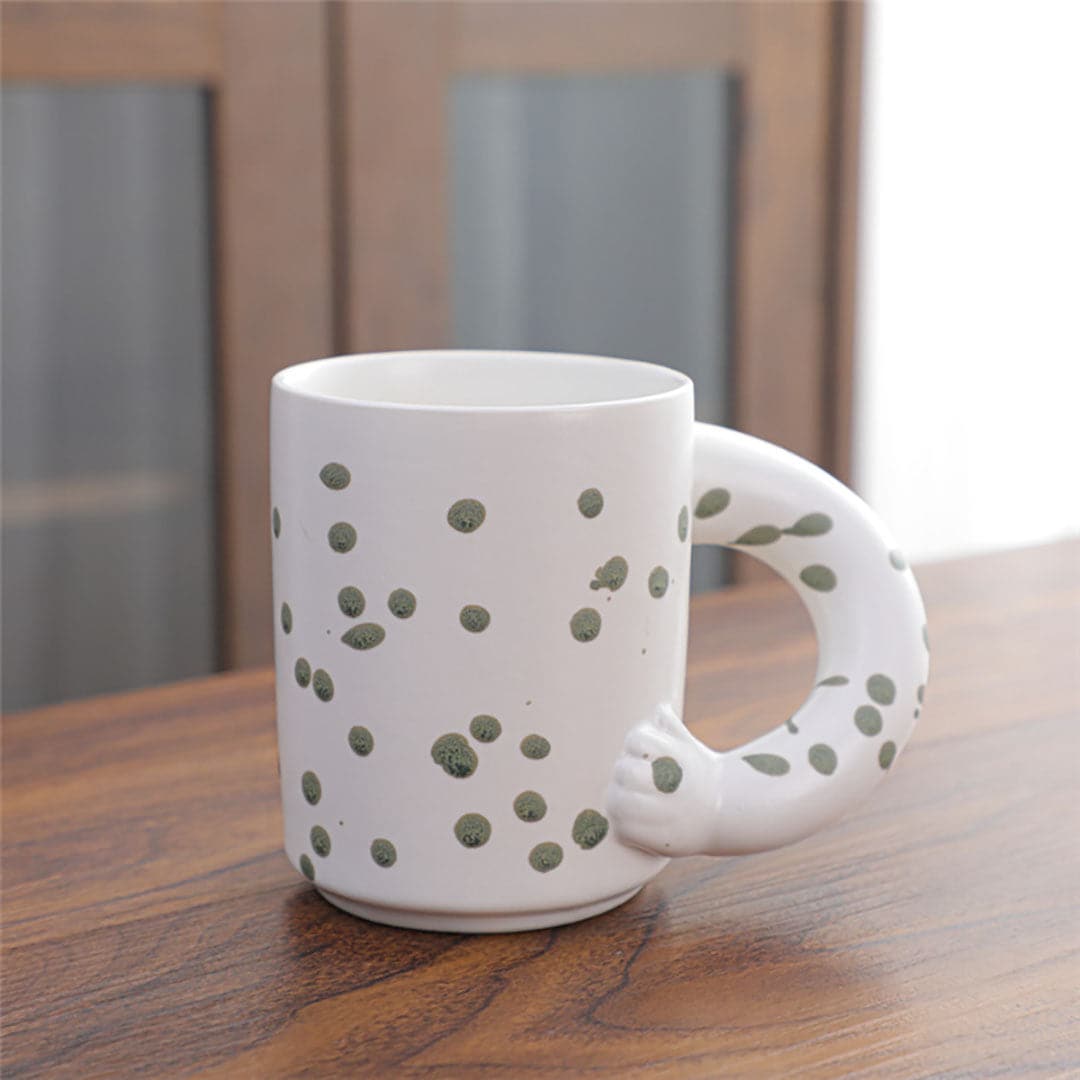 Ceramic Fat Arm Handle Mug dylinoshop