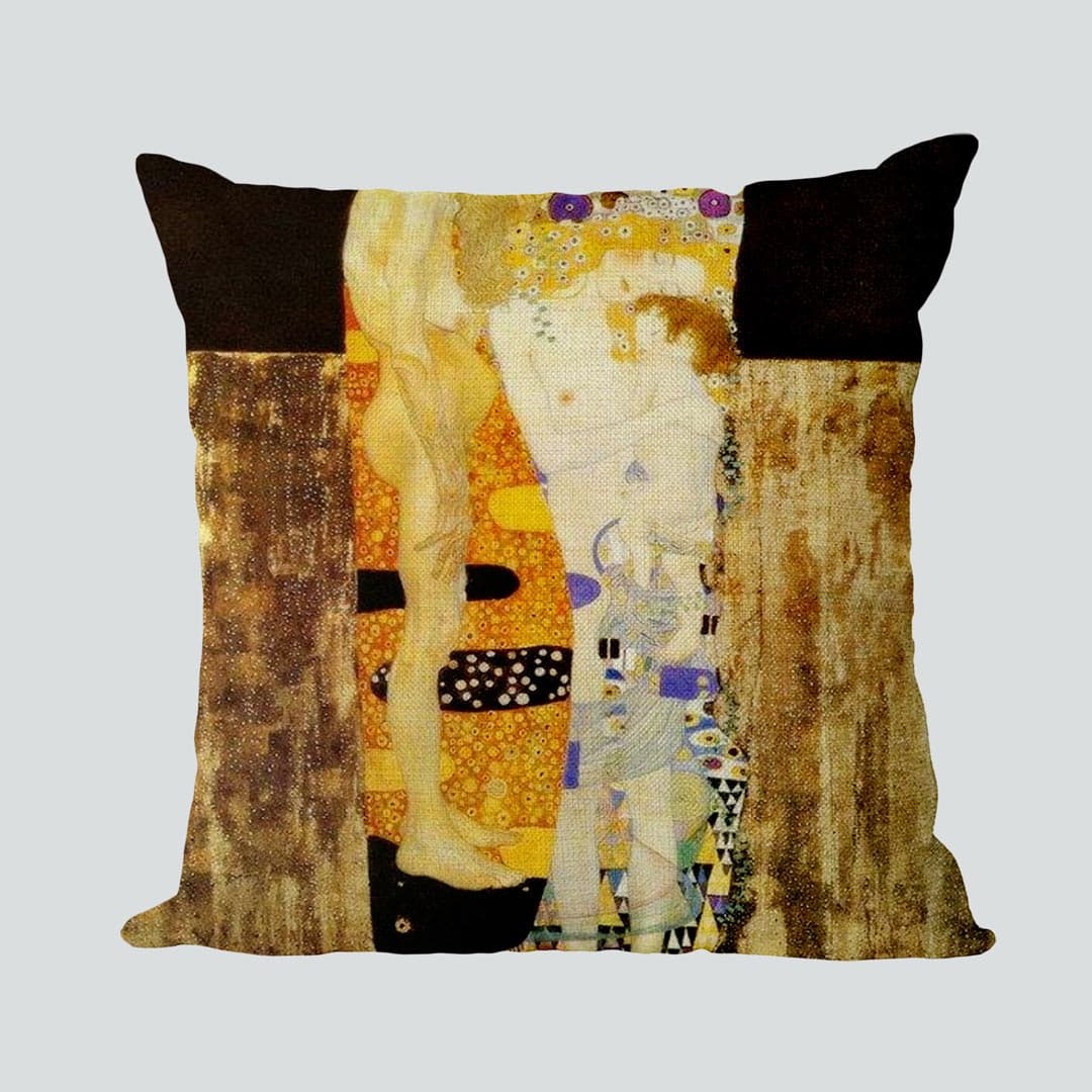 Gustav Klimt Inspired Cushion Covers Feajoy