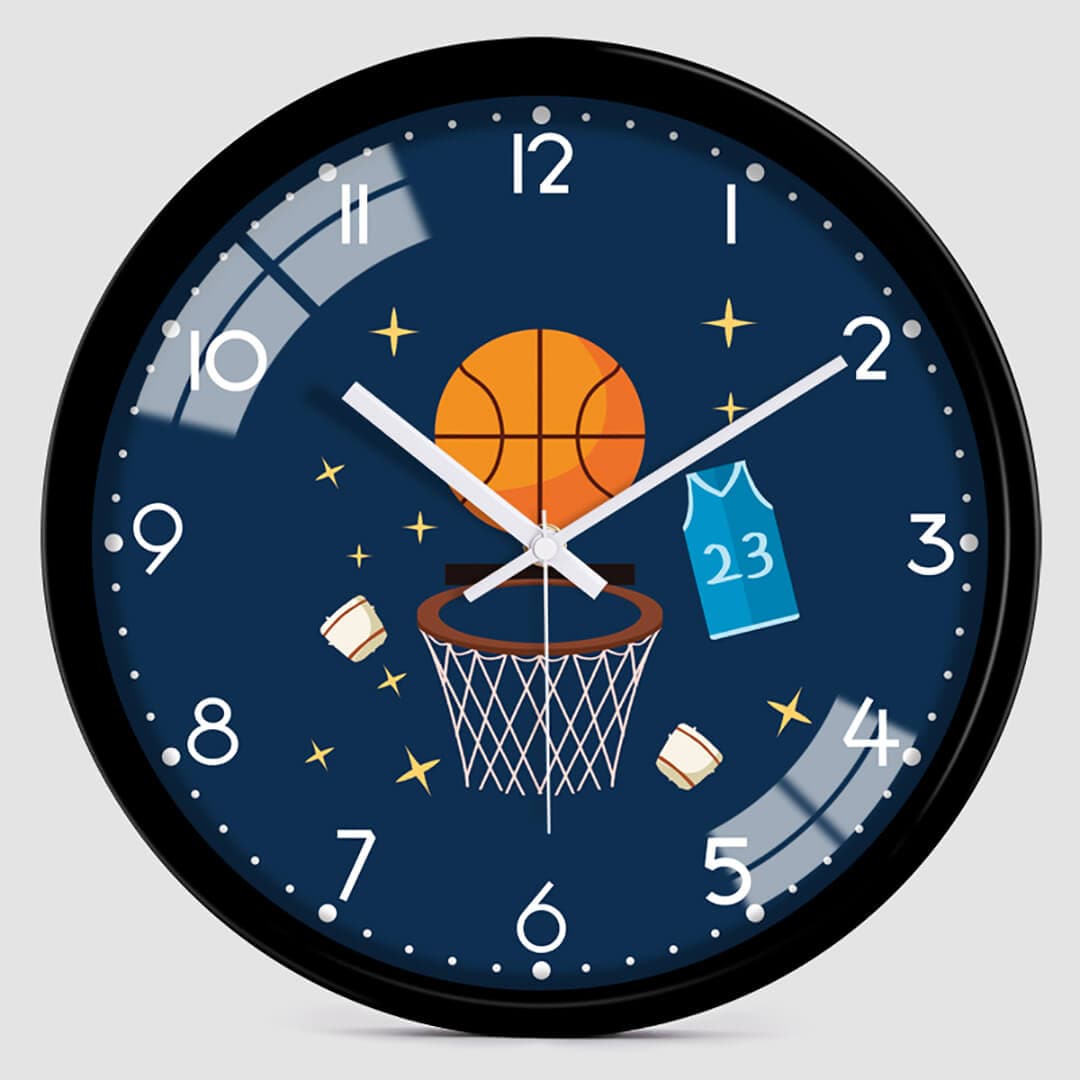 Creative Basketball Wall Clock dylinoshop