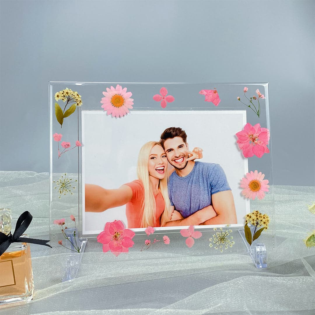 Pressed Flower Photo Frame Feajoy