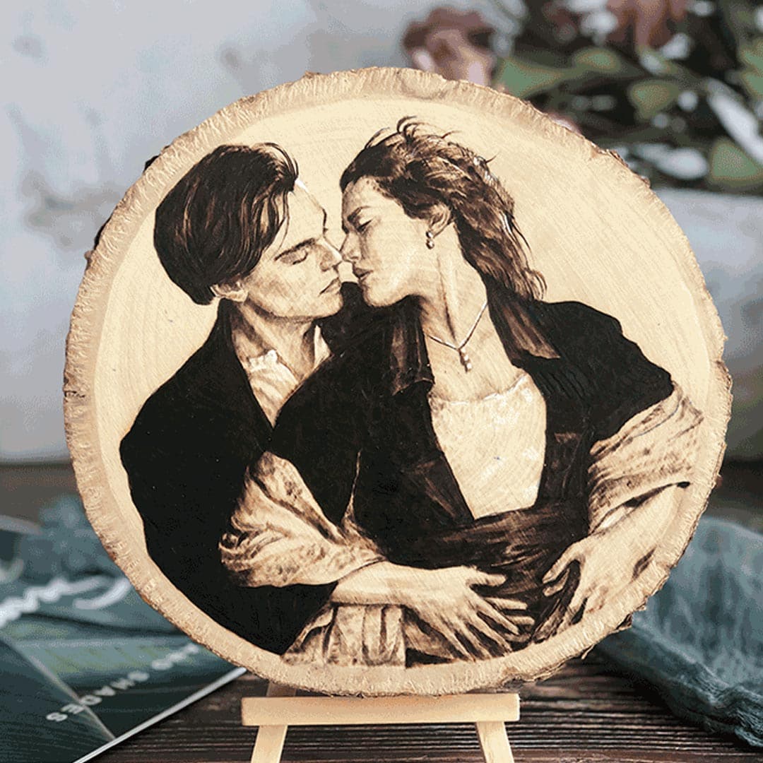 Personized Photo On Wood - Handmade Feajoy