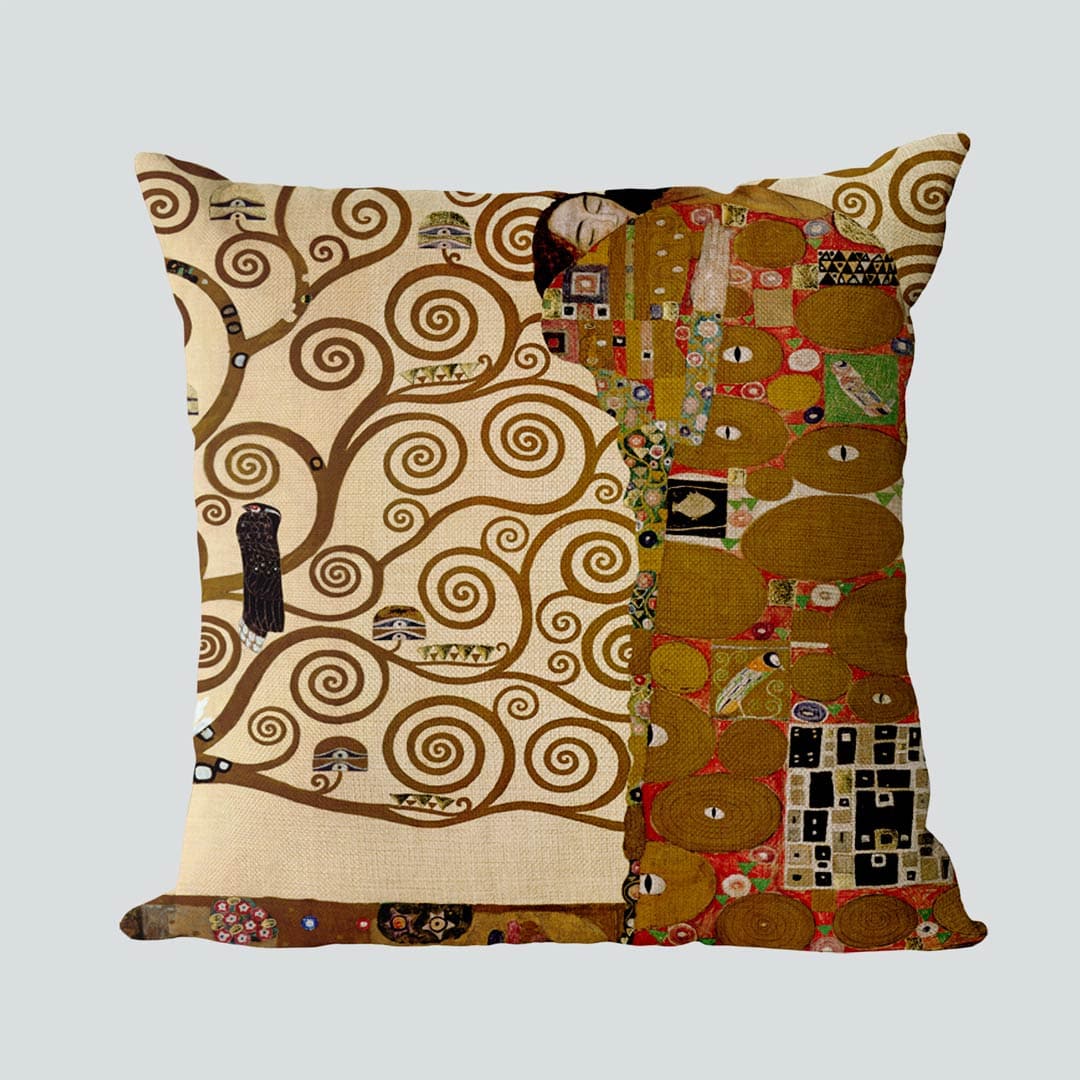 Gustav Klimt Inspired Cushion Covers Feajoy