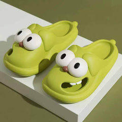 Big-Eyed Dog Slippers dylioshop