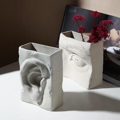 Eye Mouth Ear Shape Vase feajoy