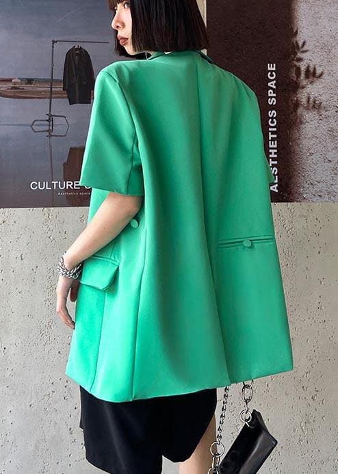 2021 New Summer Thin Short Sleeve Blazer Top dylinoshop