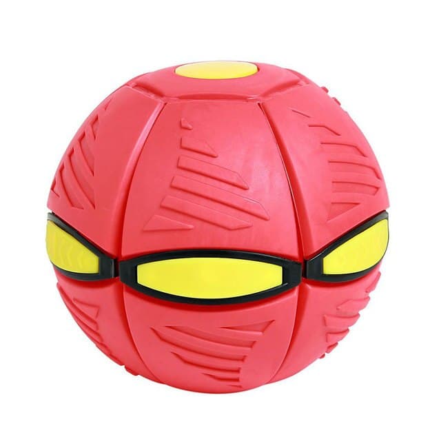 Flying UFO Flat Throw Disc Ball with LED Light dylinoshop