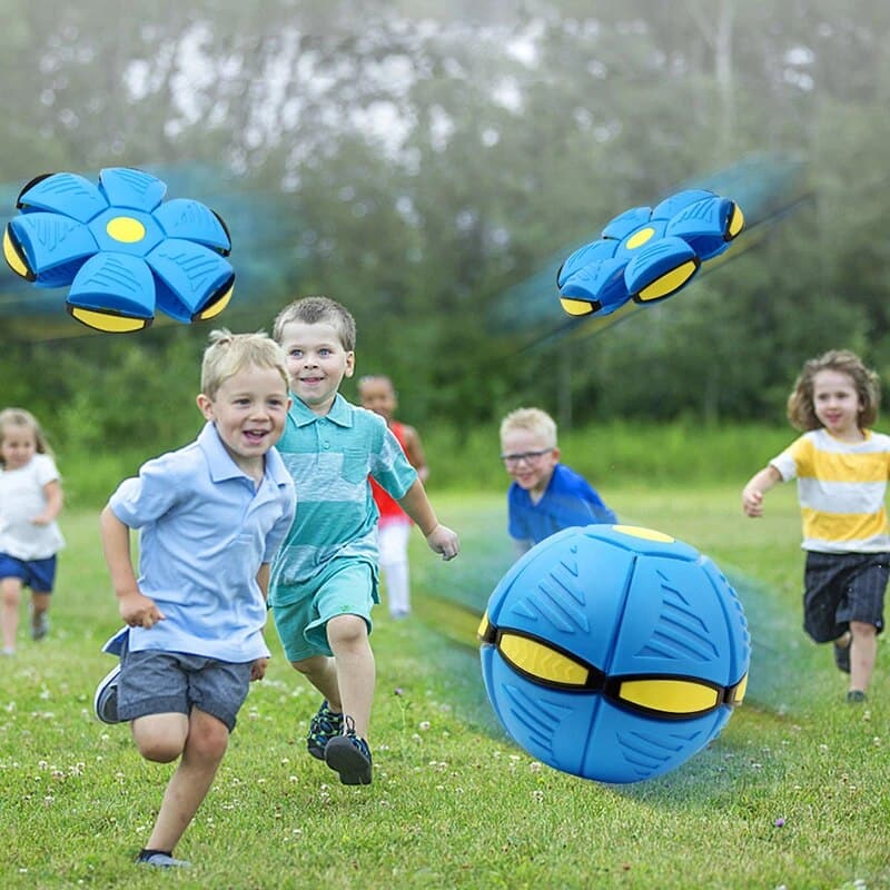 Flying UFO Flat Throw Disc Ball with LED Light dylinoshop