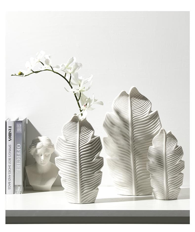 Leaf Shape Vase Feajoy