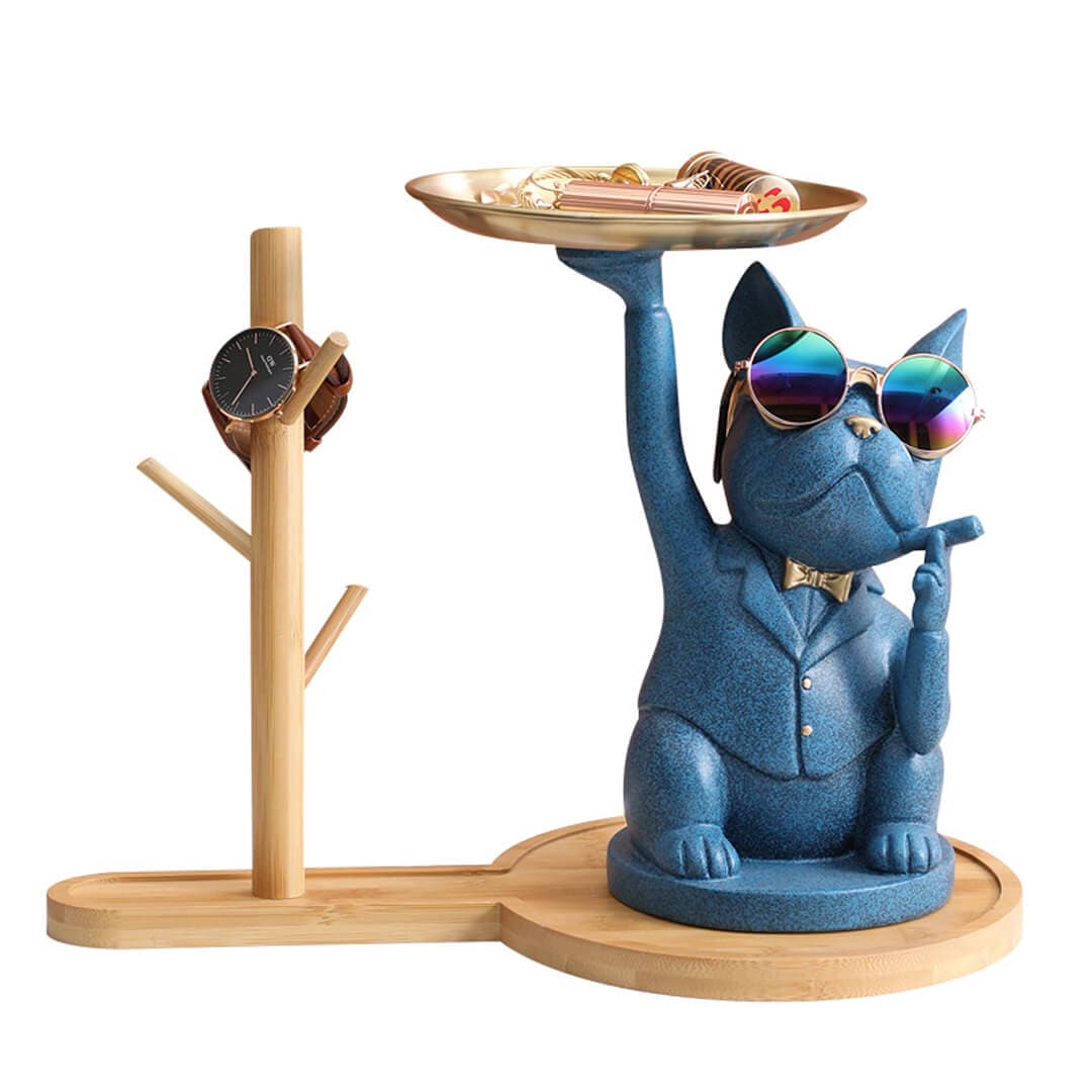 French Bulldog Desktop Tray Feajoy