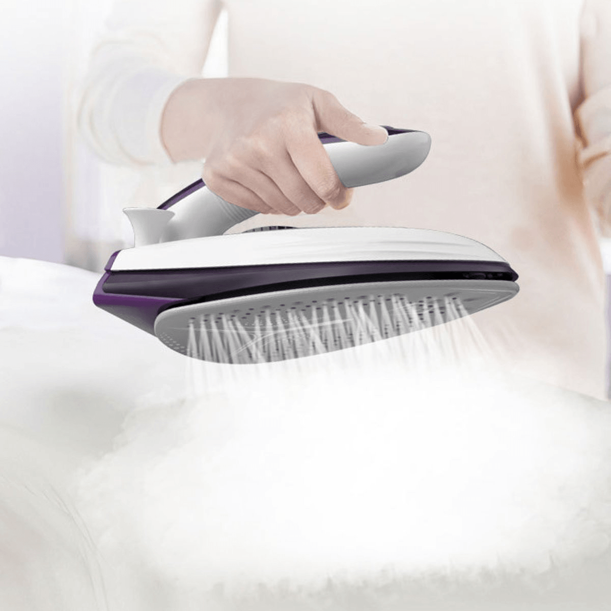 Handheld Steam Iron 3 Gear Electric Ironing Machine Portable Travel Home Cloth Garment Steamer Trendha