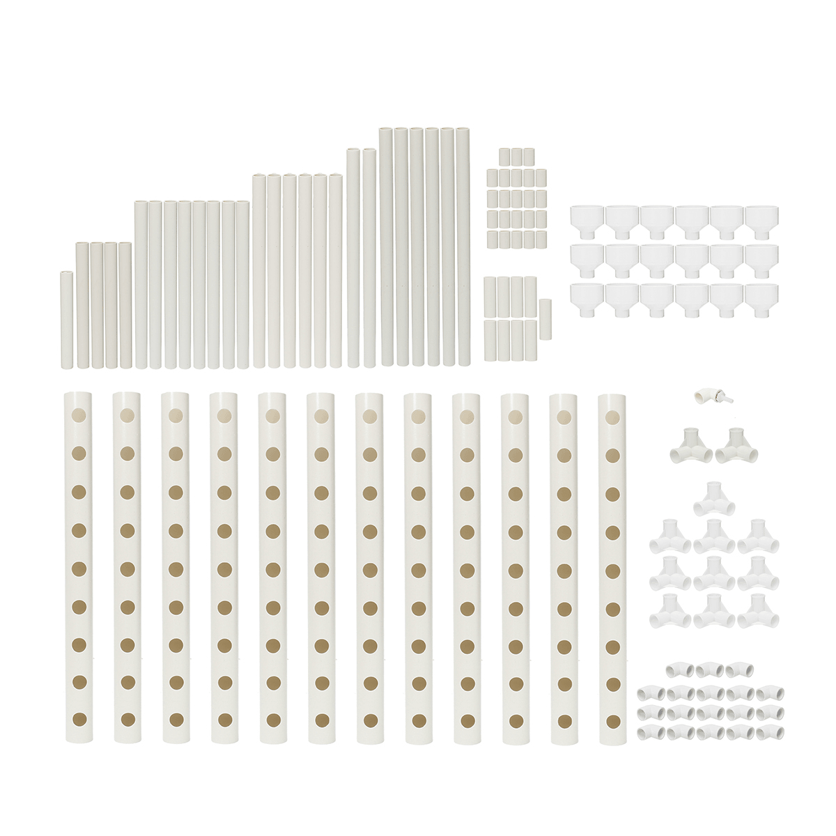110-220V Hydroponic Grow Kit 108 Plant Sites 12 Pipes 3 Layers Garden Plant Vegetable Planting Water Culture Indoor Farming dylinoshop