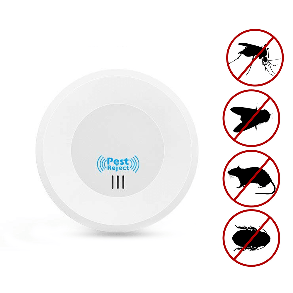 Loskii HP-220 Home Indoor Electronic Plug in Ultrasonic Pest Control Mosquitoes Mice Pest Repeller with Night Light dylinoshop