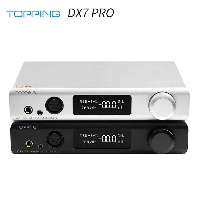 TOPPING DX7 Pro ES9038 DAC Headphone AMP Bluetooth 5.0 32Bit/768Khz DSD1024 DX7PRO Wireless Decoder Headphone Amplifier Trendha