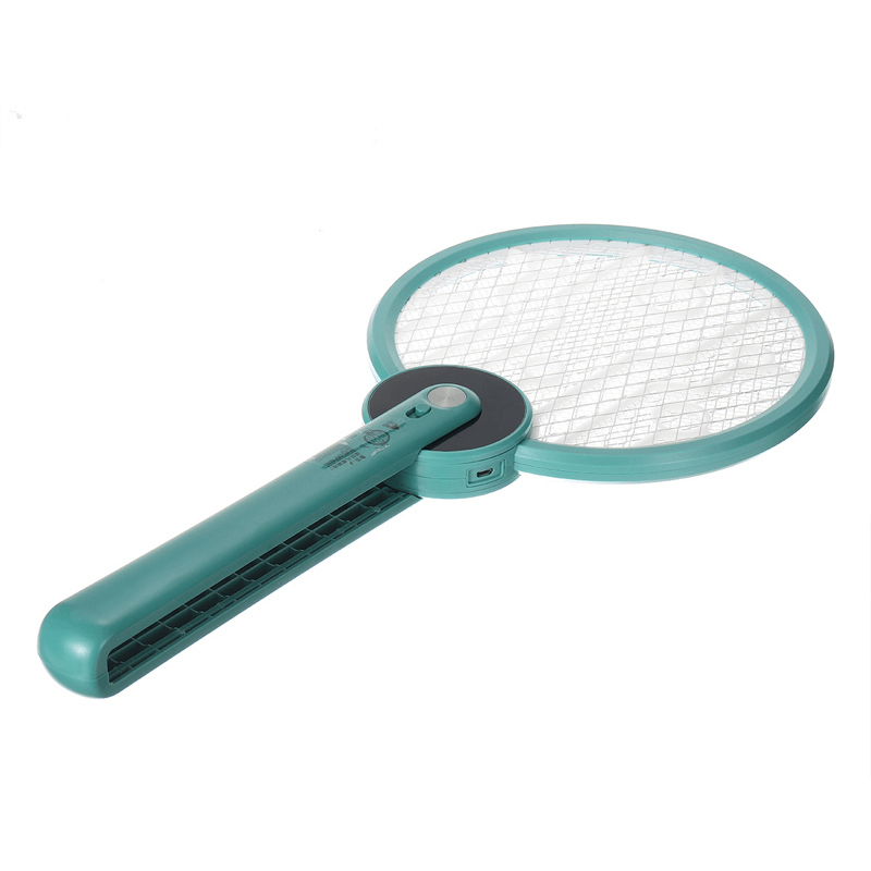 Foldable Electric Mosquito Swatter Fly Racket Bug Insect Killer Rechargeable Mosquito Dispeller dylinoshop