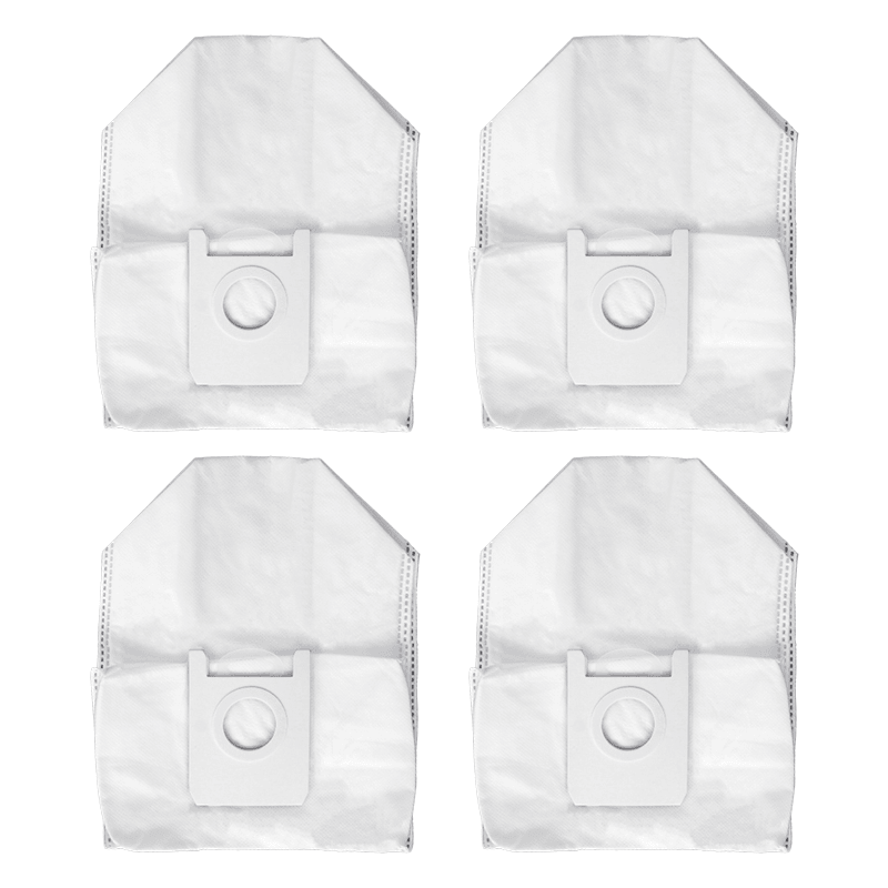 4Pcs Dust Bags Replacements for ROIDMI EVE plus Robot Vacuum Cleaner Parts Accessories [Non-Original] Trendha