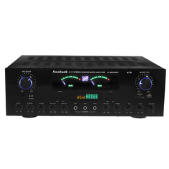 Sunbuck AV-999BT 110V/220V 7 Channel Digital Hifi Bluetooth 5.0 Power Amplifier Home Stereo Audio FM Amp with Remote Control Trendha