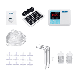 Multifunctional Solar Energy Automatic Plants Watering Device Intelligent Timing Irrigation Timer Garden Drip Seepage Tools Voice Guidance LED Screen dylinoshop