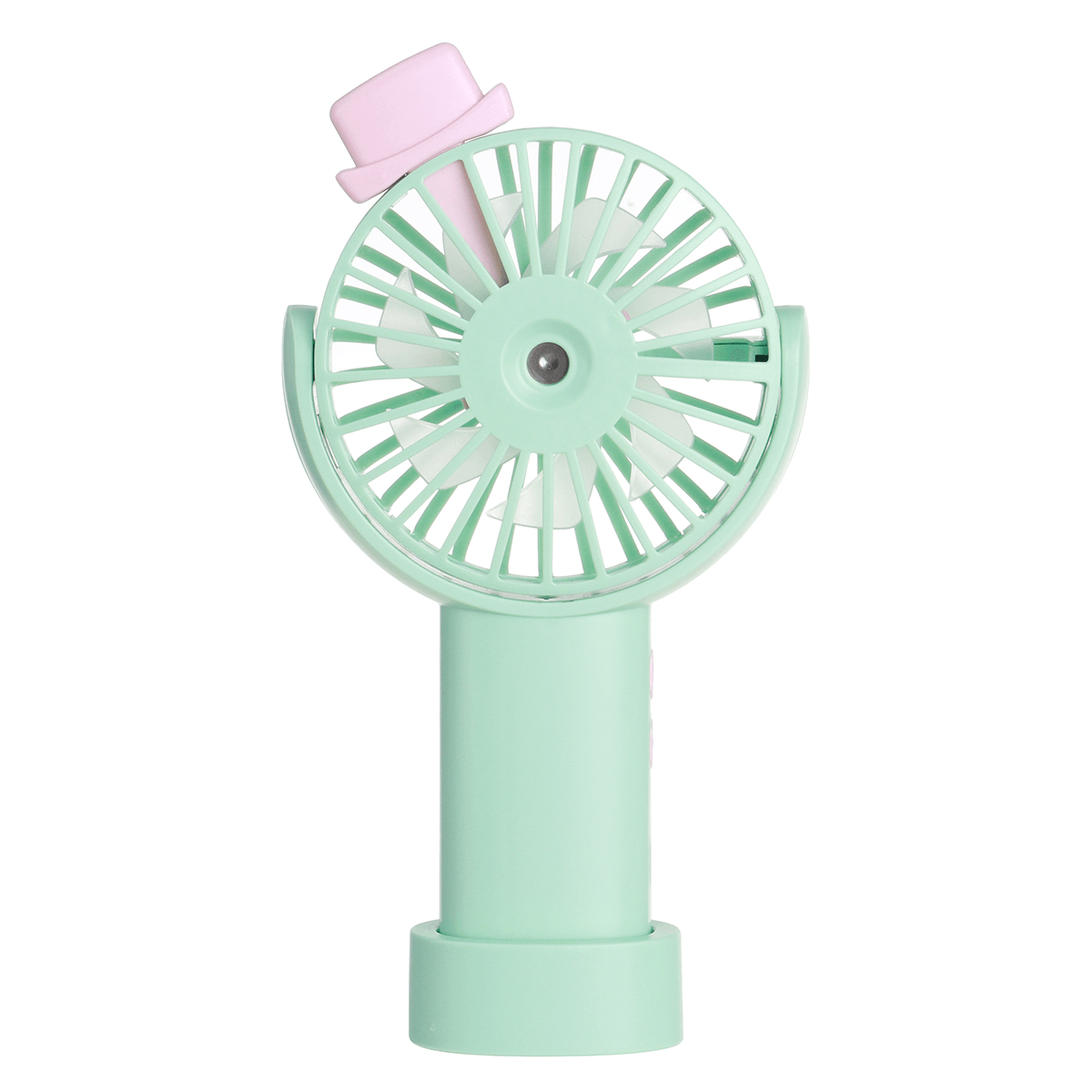 Handheld Spray Mini Fan 3-Speed Adjustment USB Charging Lightweight Portable Outdoor Home Fan Trendha