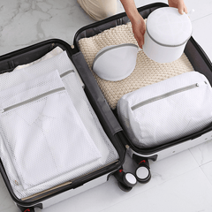 7 Size Mesh Laundry Bag Polyester Laundry Wash Bags Coarse Net Laundry Basket Laundry Bags for Washing Machine Trendha