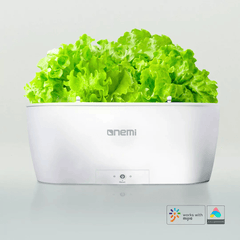 Onemi AI Intelligent Plant Growth Flowerpot Smart Vegetable Planting Machine Mijia APP Remote Control Self-Watering System Temperature Moisture Analyzer dylinoshop