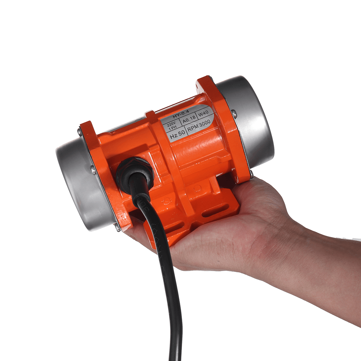 20/40/60W Concrete Vibrator Vibration Motor Single Phase Aluminum Alloy dylinoshop