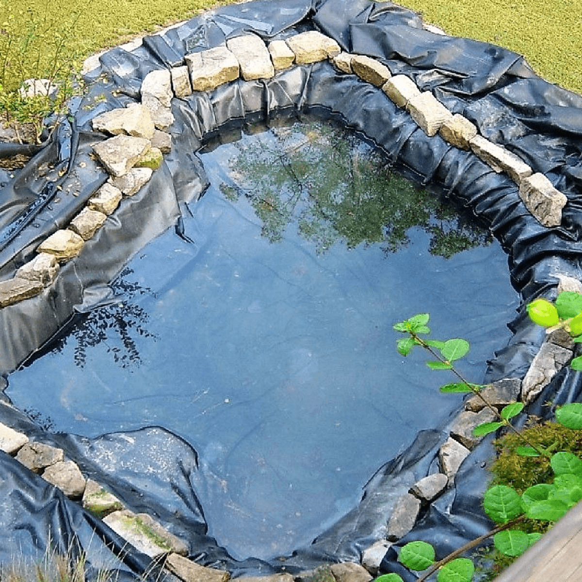 Anti-Seepage Film Barrier Film Waterproof Heat Resist Antiseptic Plastic for Fish Pond Liner Garden Pond Anti-Seepage Barrier dylinoshop