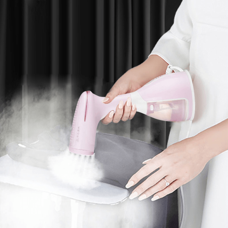 KONKA KSC-8151 Handheld Portable Garment Steamer 1500W Powerful Clothes Steam Iron Fast Heat-Up Fabric Wrinkle Removal 280Ml Water Tank for Travel Home Dormitory Trendha