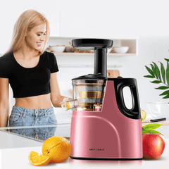 MEET JUICE Stainless Steel Juicer 150W Automatic Slag Juice Separation Fruit Vegetable Machine Household Trendha