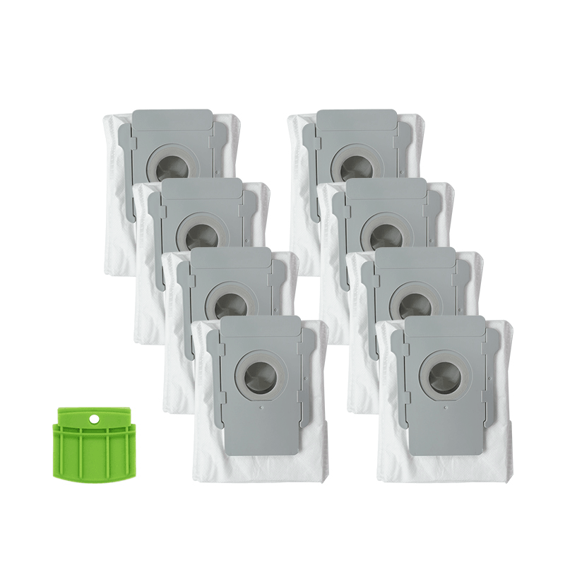 9Pcs Replacements for Irobot Roomba I7 Vacuum Cleaner Parts Accessories 8*Dust Bags 1*Silicone Baffle Trendha