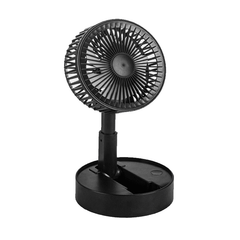 USB Rechargeable Handheld Fan 180 ° Flip Portable Desktop Office Fan Folding Retractable Fan Outdoor Mini Fan Trendha